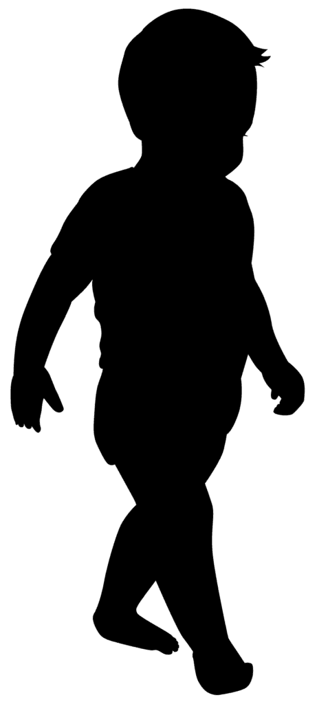 Baby silhouette
