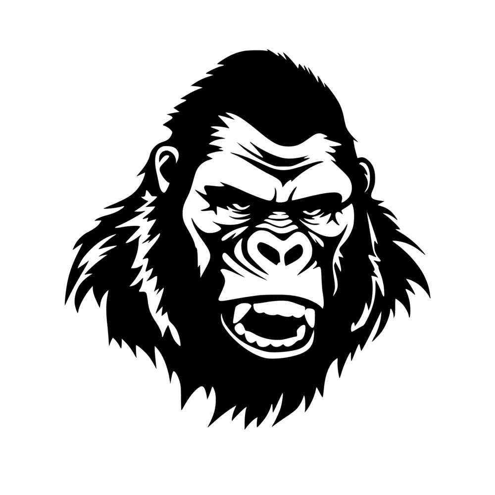 Gorilla face