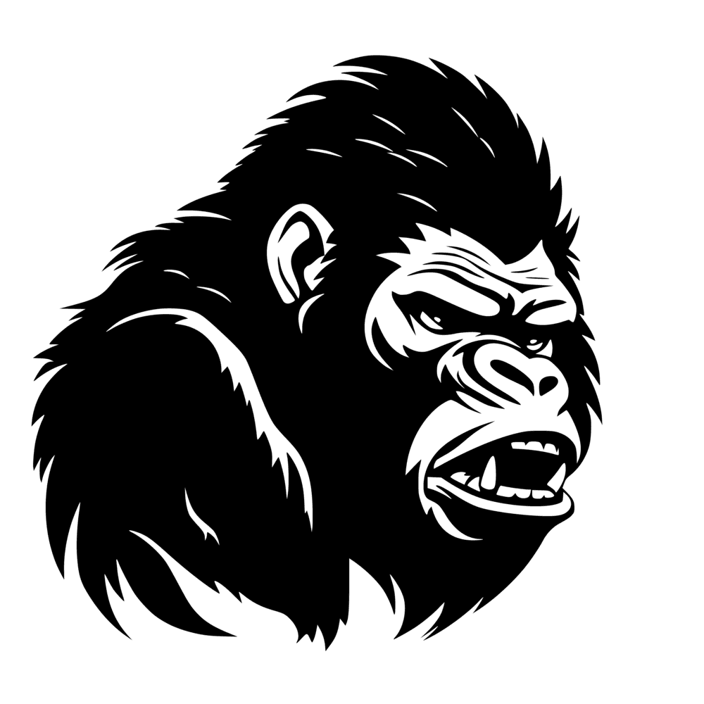 Gorilla face