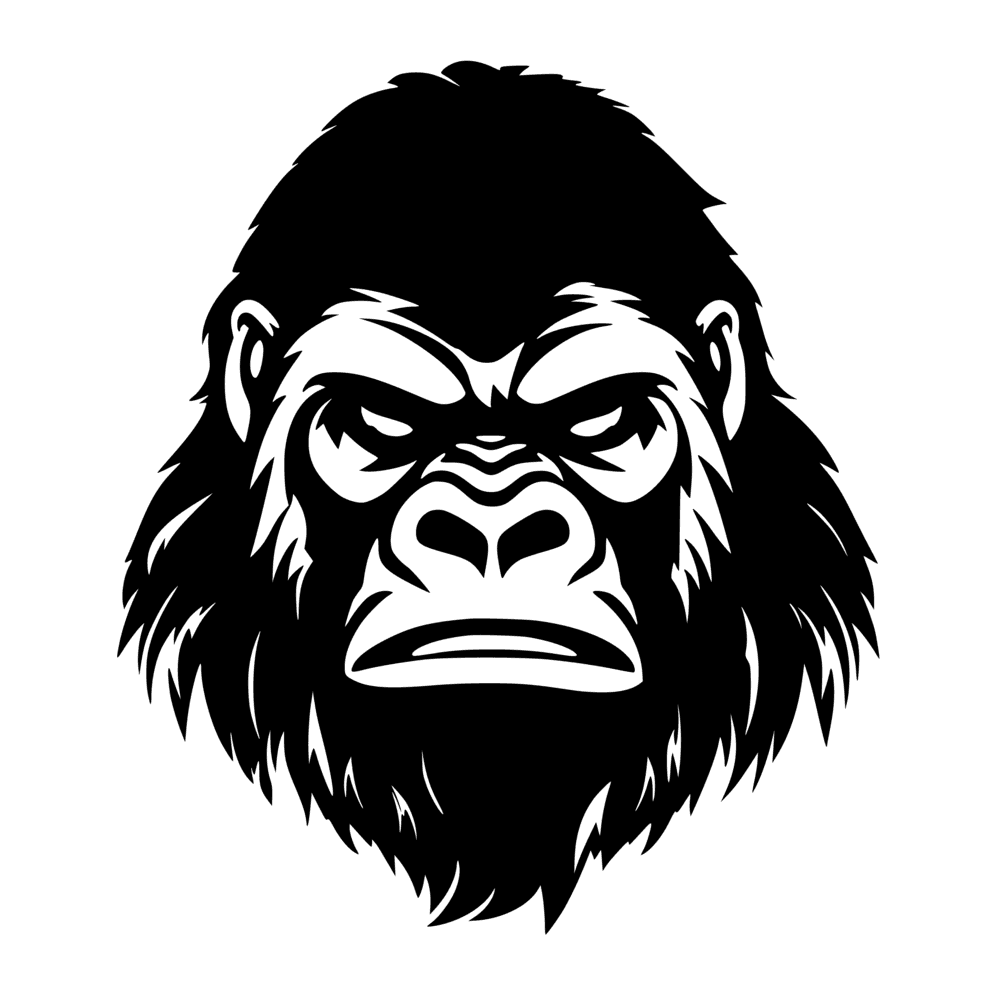 Gorilla face