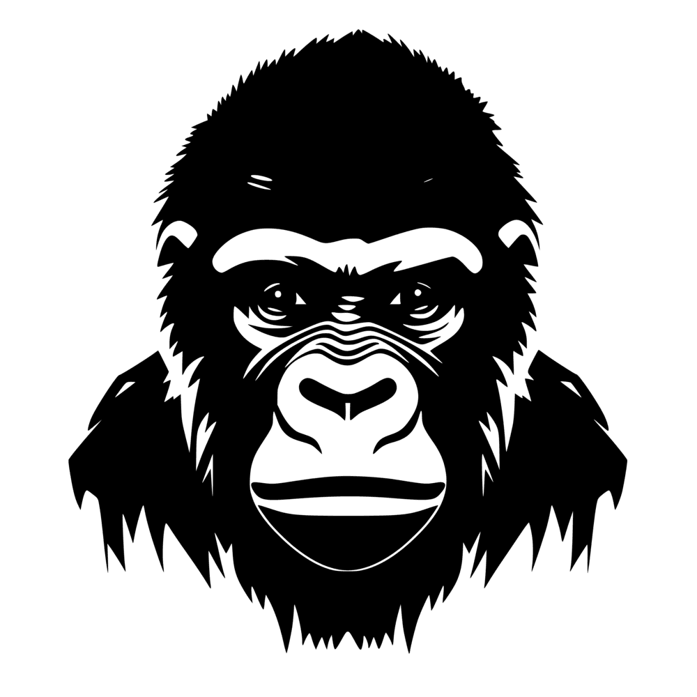 Gorilla face